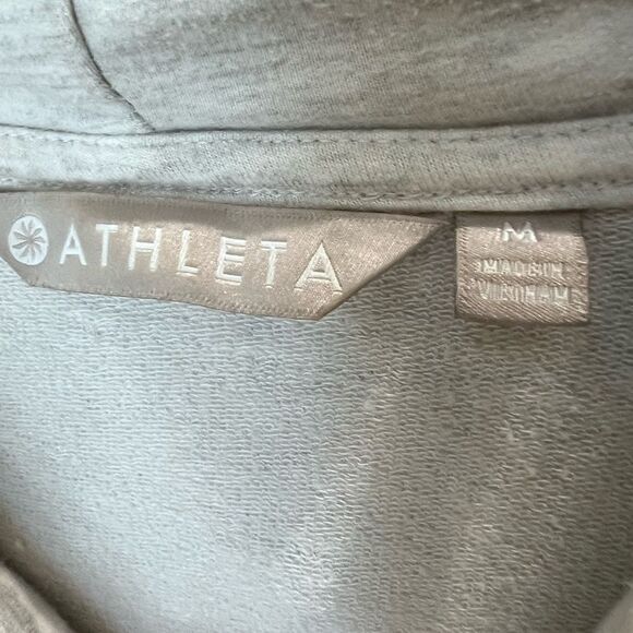 Athleta Sayulita Women’s Pullover Hoodie Size Medium grey - Picture 6 of 13